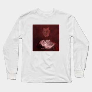 Dracula in blood duo - Claes Bang Long Sleeve T-Shirt